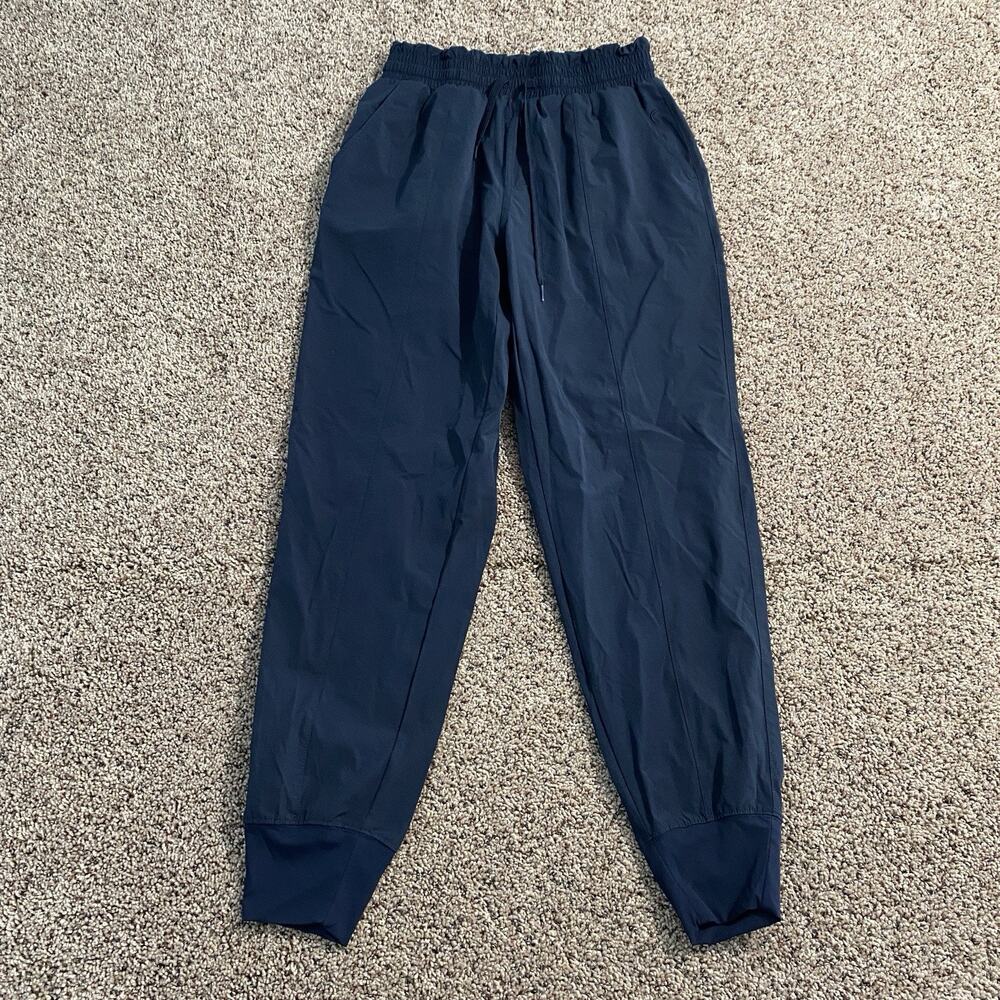 Zyia Active Joggers Women’s Size Medium‎ Black Drawstring Pull On Yoga Athletic